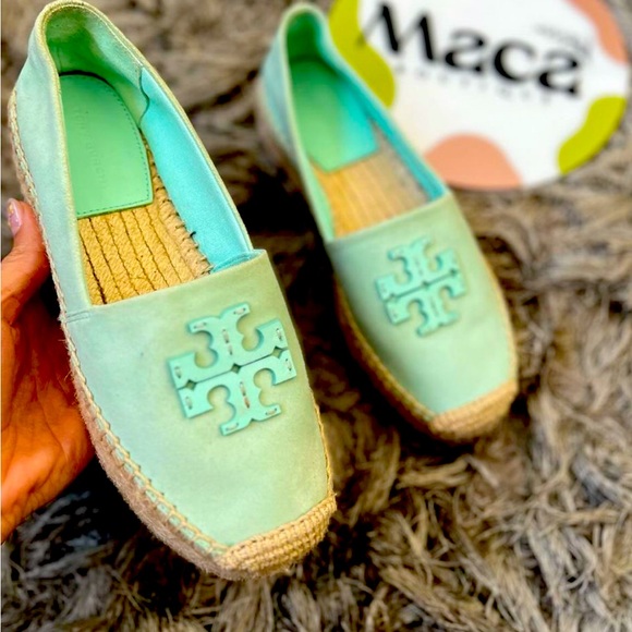 Tory Burch Shoes - NWT SALE-Troy Burch  Everly Platform Espadrille Suede size 8.5